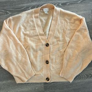 H&M Creamsicle Cardigan